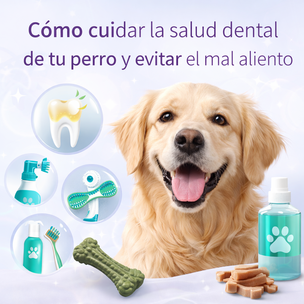 La guía básica para cuidar la salud dental de tu perro