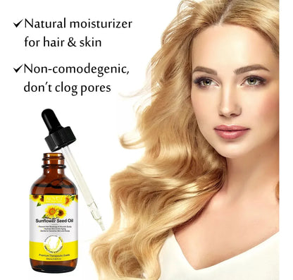 Repara El Cabello Aceite Semillas Girasol Orzuela Quebradizo