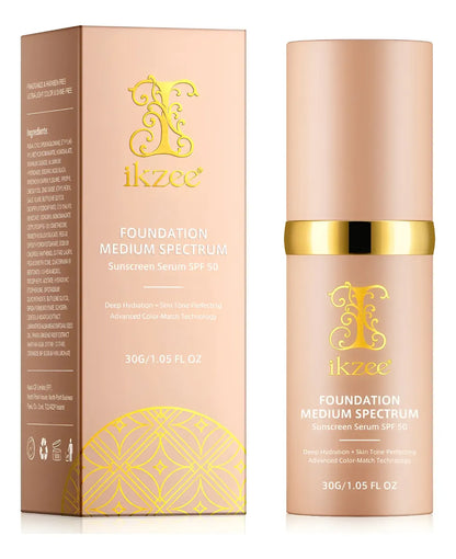 Base Maquillaje Natural Spf 50 Acne Manchas Proteje Unifica