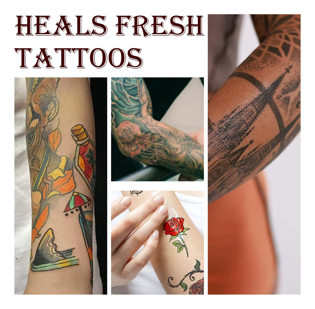 Bálsamo Post Tatuaje + Aceite Orgánico Con Efecto Refrescante | Sana, Hidrata Y Protege La Piel Sensible Después De Tatuarte