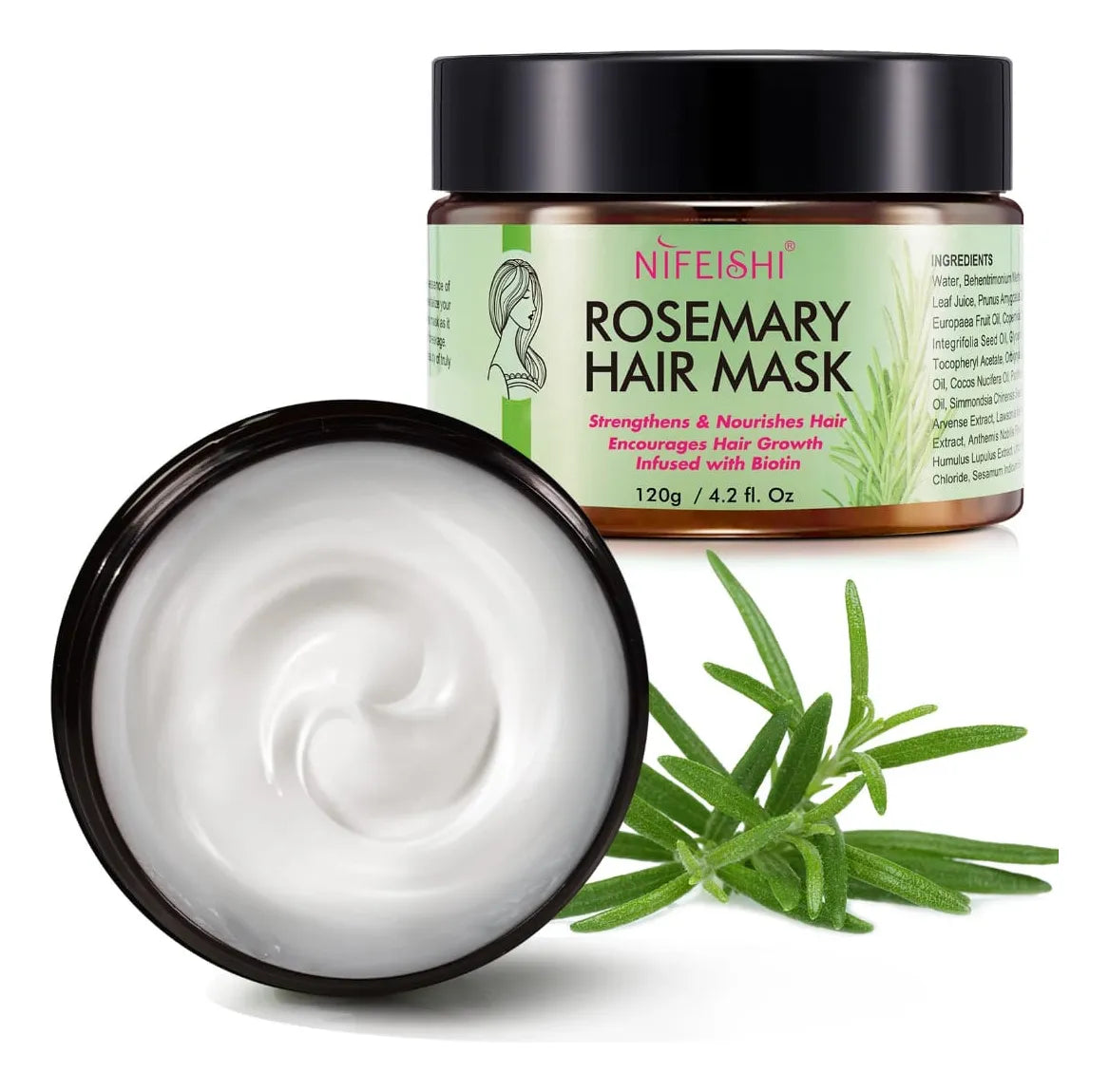 Mascarilla Rosemary Hair Capilar NIFEISHI 120g