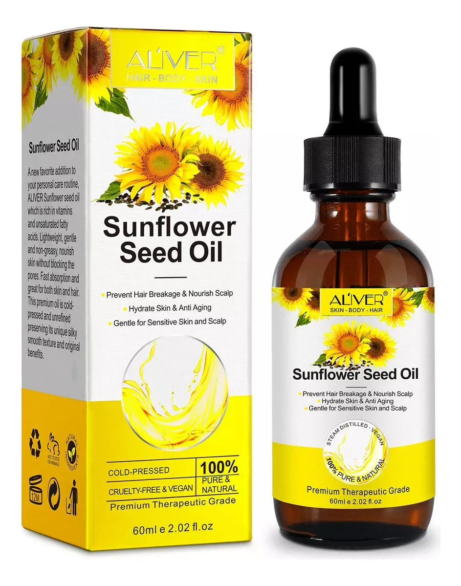 Repara El Cabello Aceite Semillas Girasol Orzuela Quebradizo