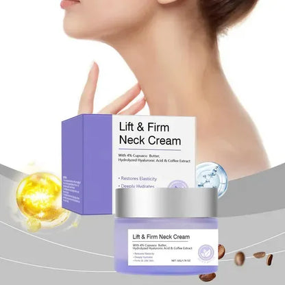 Crema Reafirmante Para Cuello y Escote Con Cafeína Anti Flacidez