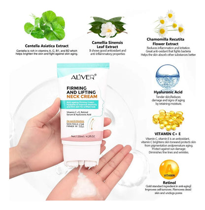 Crema Reafirmante Para Cuello Antiarrugas Vitamica C Retinol