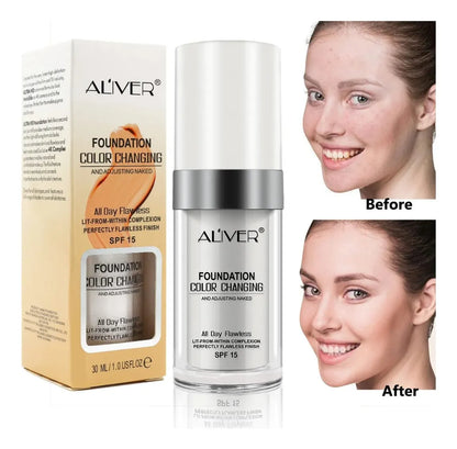 Base Maquillaje Color Changing Spf 15 Adaptable Al Tono 30ml