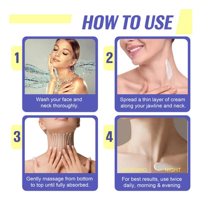Crema Reafirmante Para Cuello y Escote Con Cafeína Anti Flacidez