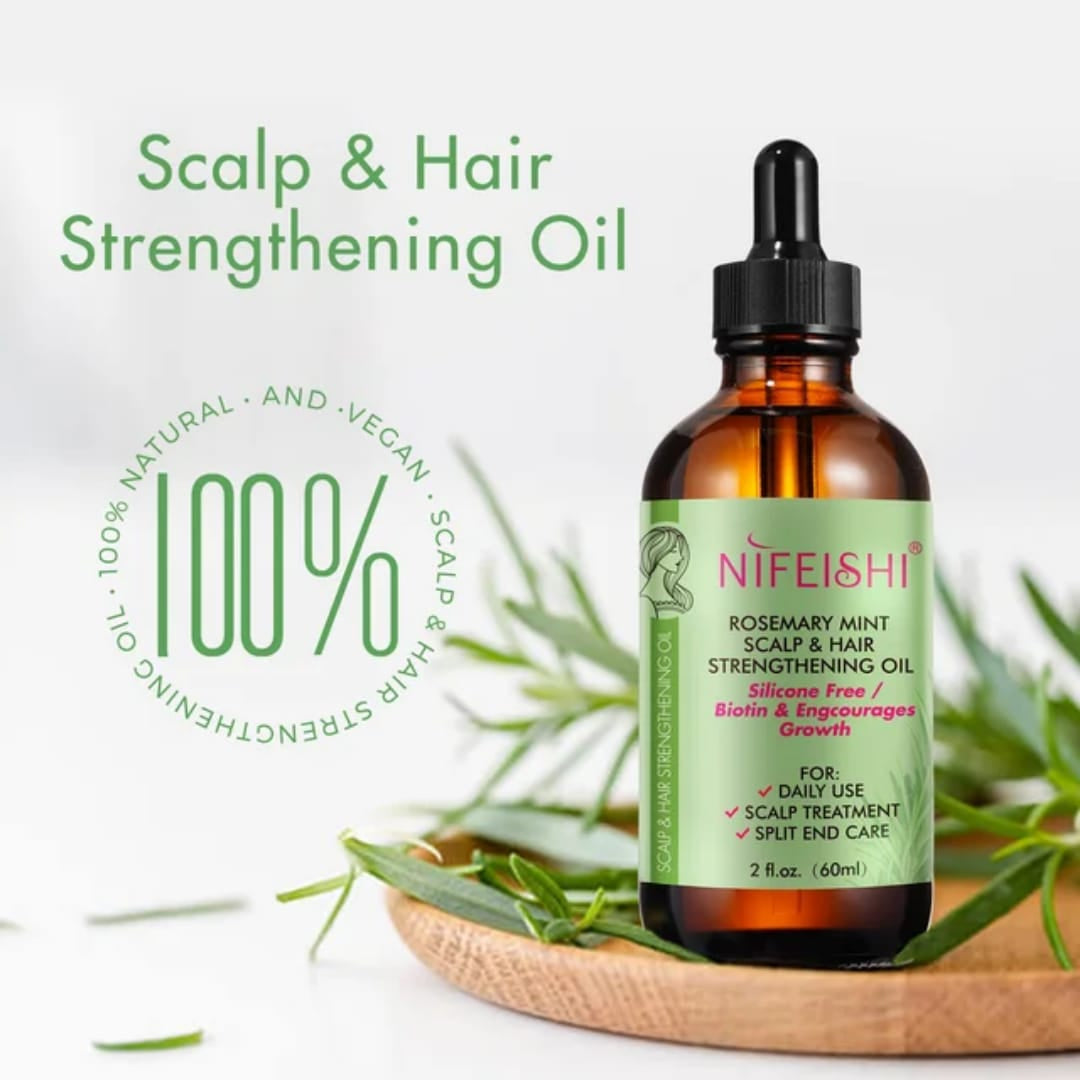 Aceite de Romero para Crecimiento Capilar | Fortalece Cabello + Estimula Pestañas | Nutrición Natural + Resultados Visibles | Kit 2