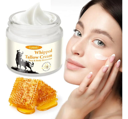 Crema Whipped Tallow Facial Corporal Humectante Hidratante