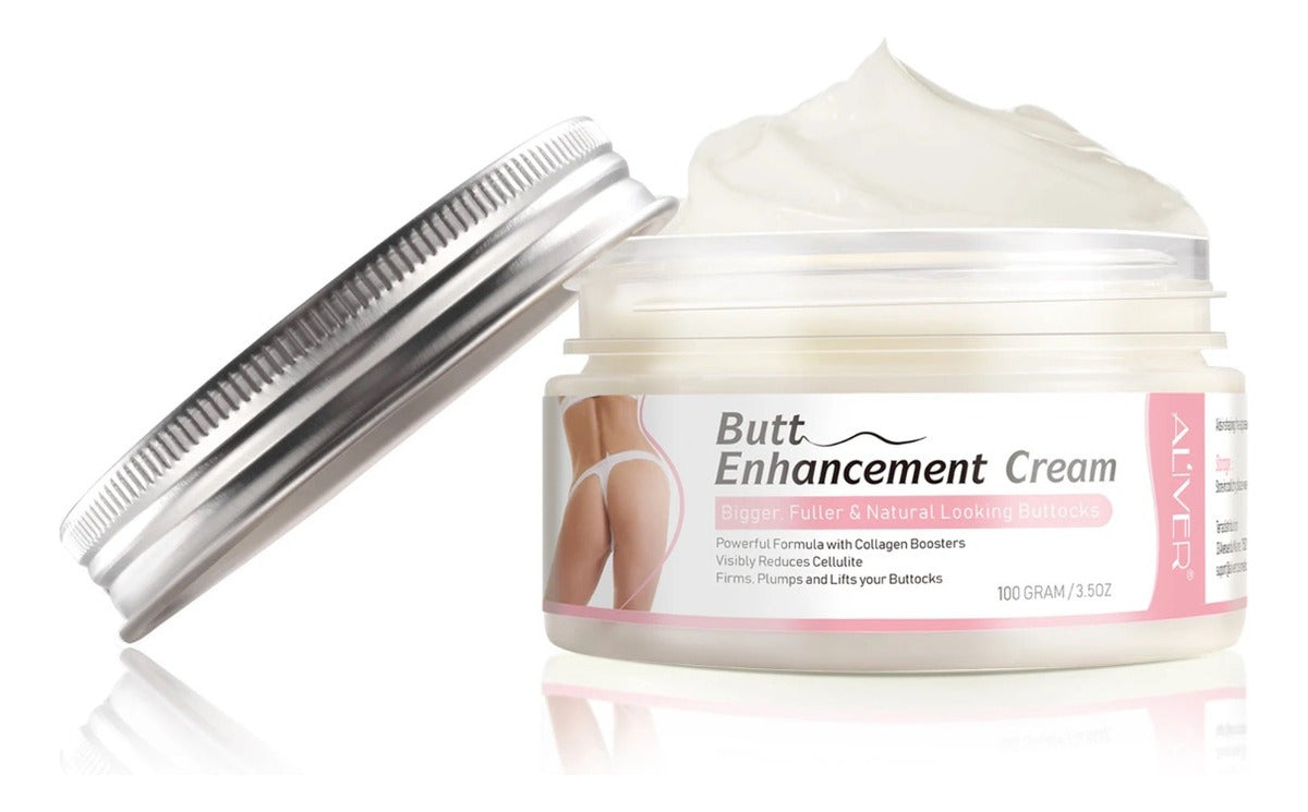 Crema Reafirmante para Glúteos | Adiós Celulitis + Suaviza Piel de Naranja + Tonifica + Hidrata + Mejora Textura | Resultados Visibles