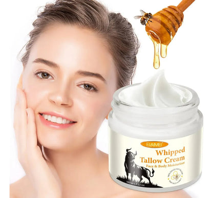 Crema Whipped Tallow Facial Corporal Humectante Hidratante
