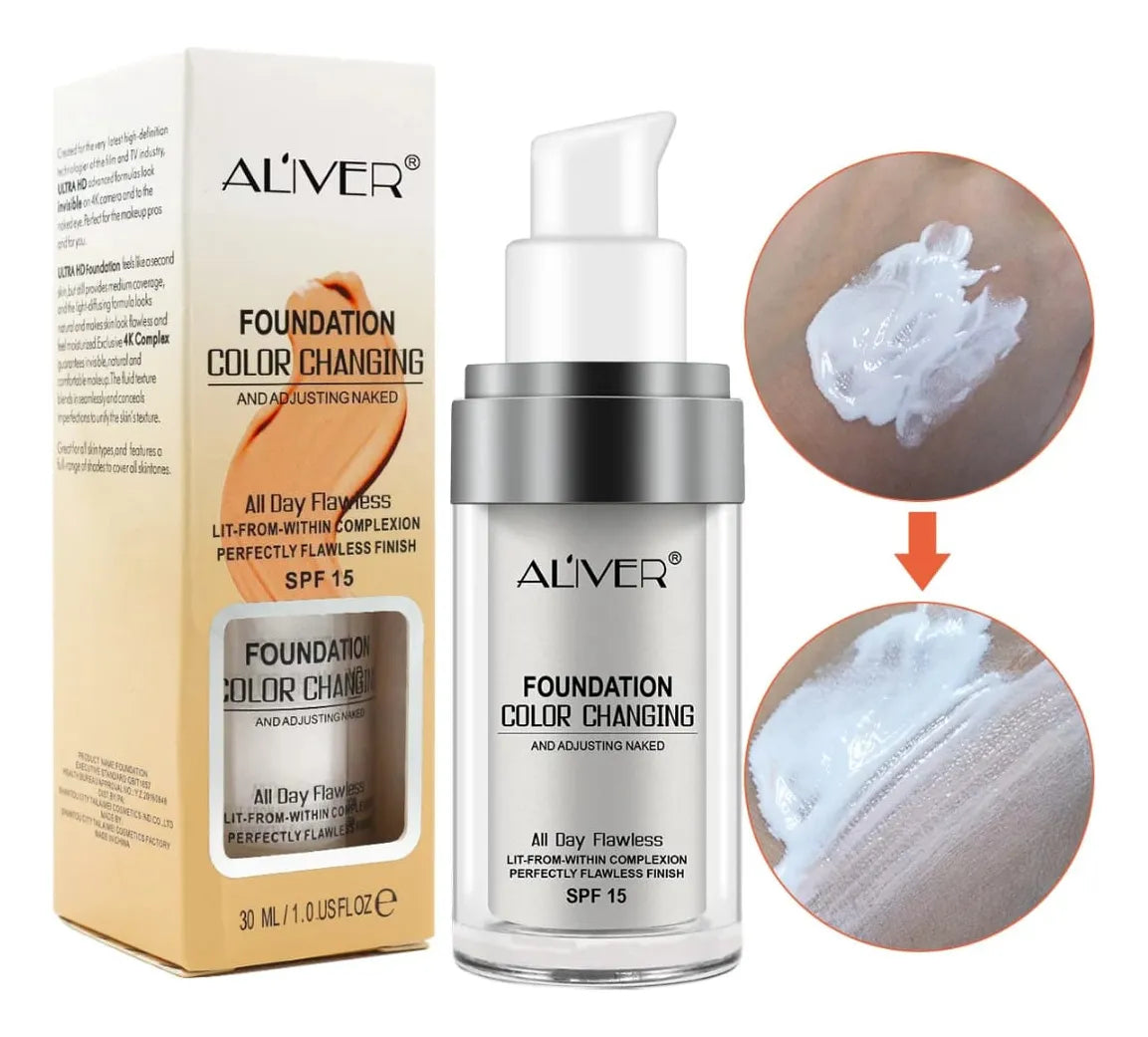 Base Maquillaje Color Changing Spf 15 Adaptable Al Tono 30ml