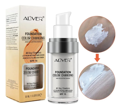 Base Maquillaje Color Changing Spf 15 Adaptable Al Tono 30ml