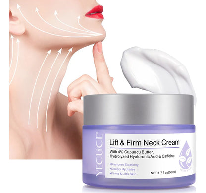 Crema Reafirmante Para Cuello y Escote Con Cafeína Anti Flacidez