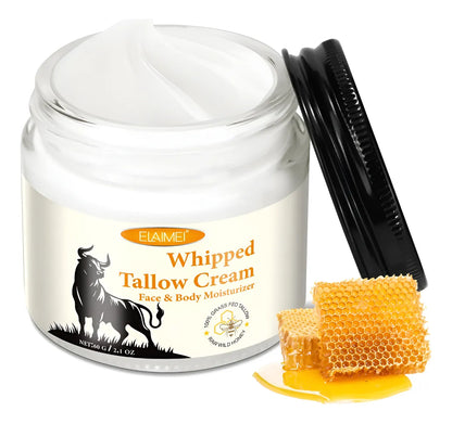Crema Whipped Tallow Facial Corporal Humectante Hidratante