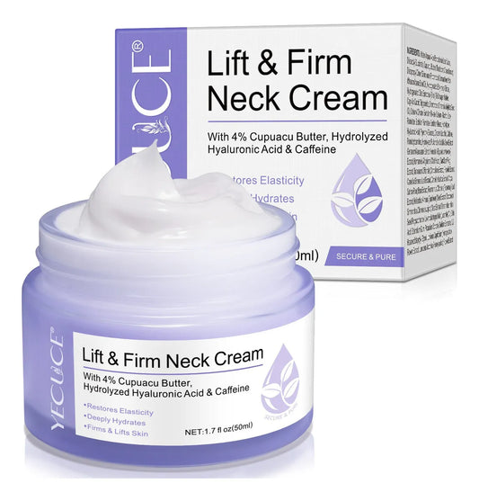 Crema Reafirmante Para Cuello y Escote Con Cafeína Anti Flacidez