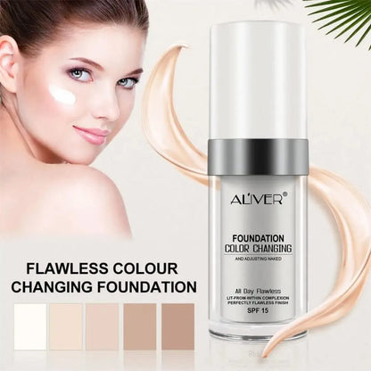 Base Maquillaje Color Changing Spf 15 Adaptable Al Tono 30ml