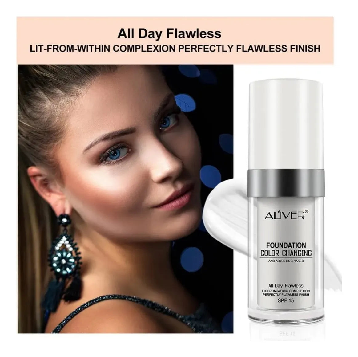 Base Maquillaje Color Changing Spf 15 Adaptable Al Tono 30ml