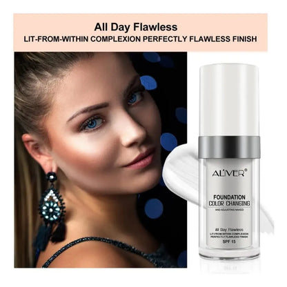 Base Maquillaje Color Changing Spf 15 Adaptable Al Tono 30ml