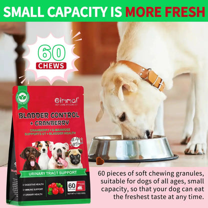 Suplemento Salud Urinaria Para Perros Oimmal 60 Premios