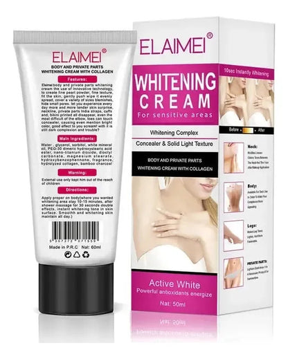 Crema Iluminadora Para Cuidado Del Tono De La Piel Axilas