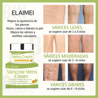 Crema Para Piernas Con Fórmula Natural Uso Diario