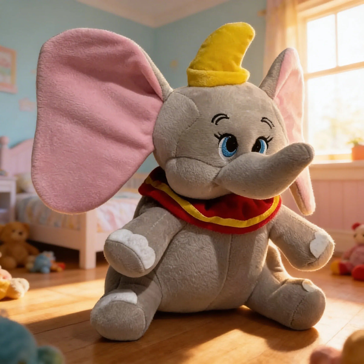 Peluche Dumbo Elefante Suave Muñeco Infantil 22cm