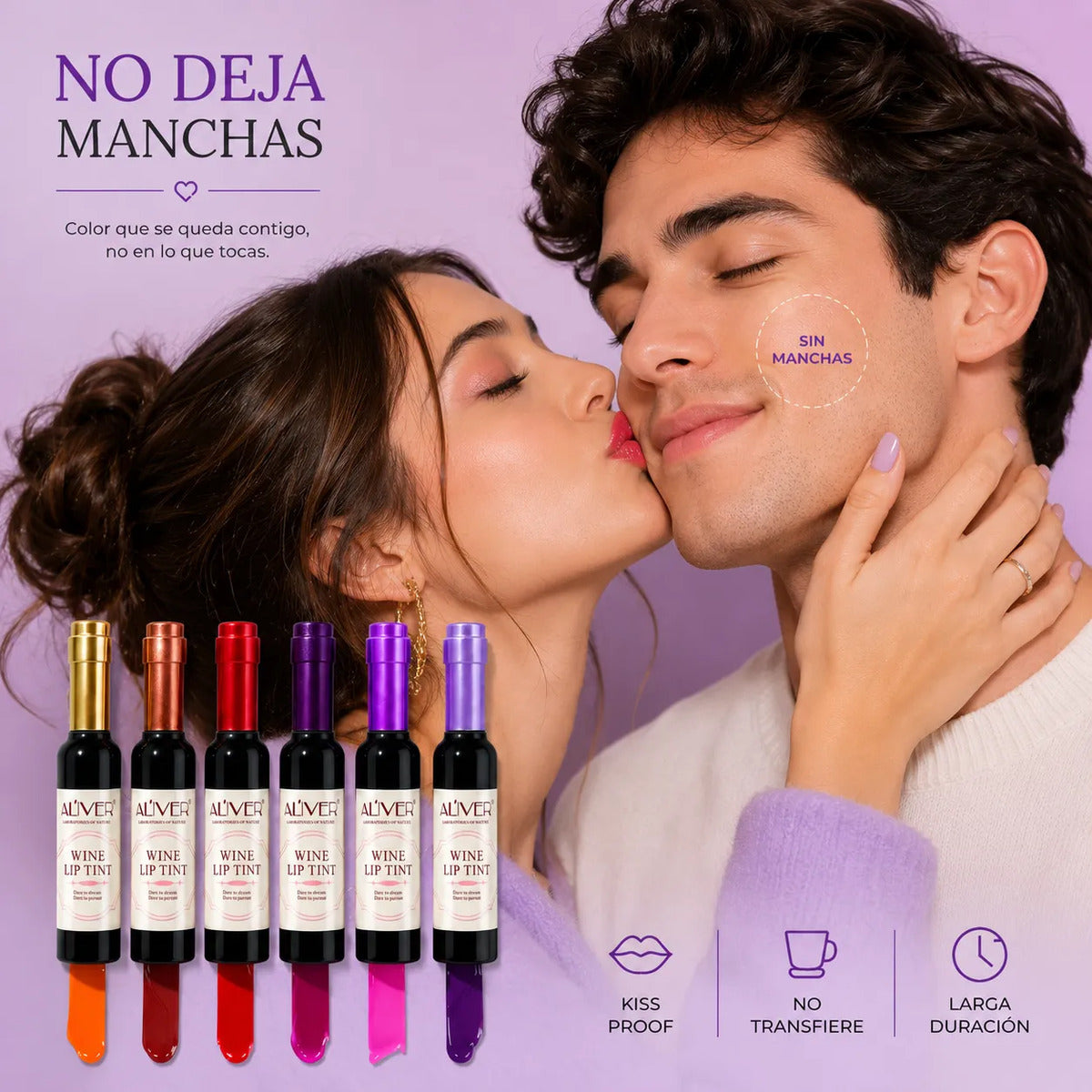 Kit 6 Gloss De Labios Efecto Mate