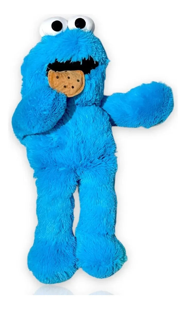 Peluche Monstruo Come Galletas 45 Cm Muñeco Suave Infantil