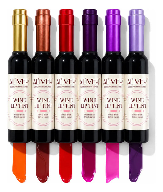 Kit 6 Gloss De Labios Efecto Mate