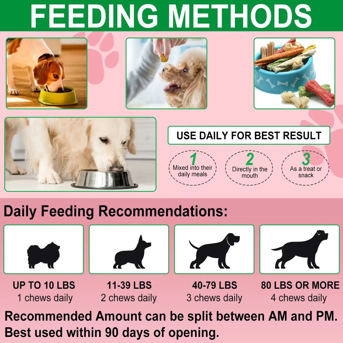 Suplemento Salud Urinaria Para Perros Oimmal 60 Premios