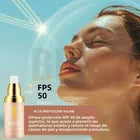 Base Maquillaje Natural Spf 50 Acne Manchas Proteje Unifica