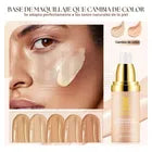 Base Maquillaje Natural Spf 50 Acne Manchas Proteje Unifica