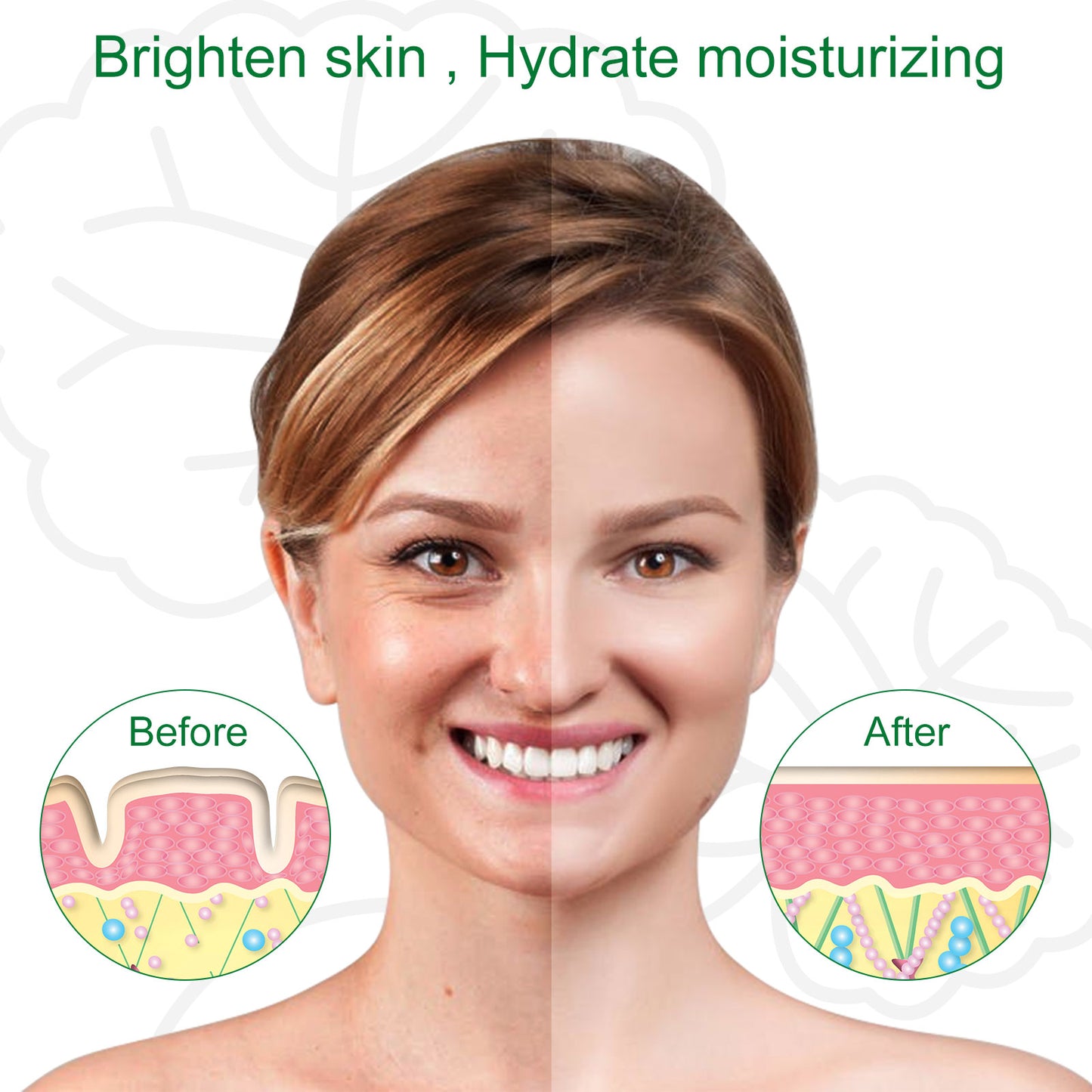 VOGSIG Korean Collagen Sleeping Face Mask – 20 Mascarillas Limpiadoras