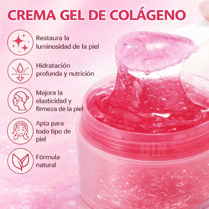 Crema Facial de Colágeno Reafirmante e Hidratante | Cuidado Antiedad para la Piel