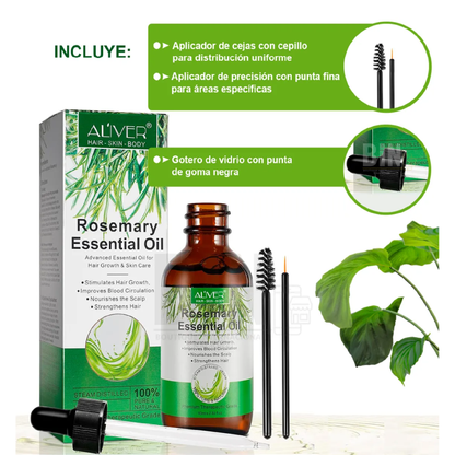 Aceite Esencial de Romero para Cabello y Piel