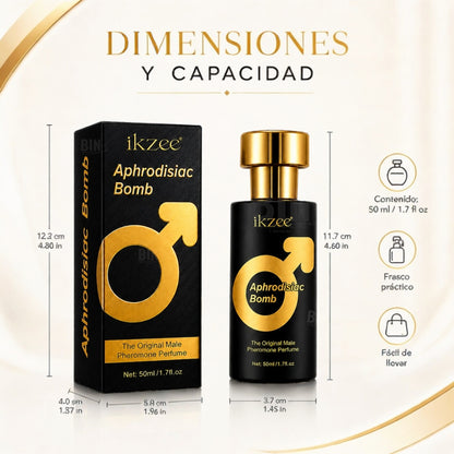 Perfume de Feromonas Hombre y Mujer 50 ml Aroma Cítrico