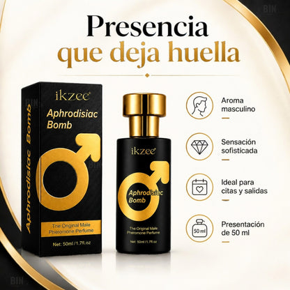 Perfume de Feromonas Hombre y Mujer 50 ml Aroma Cítrico