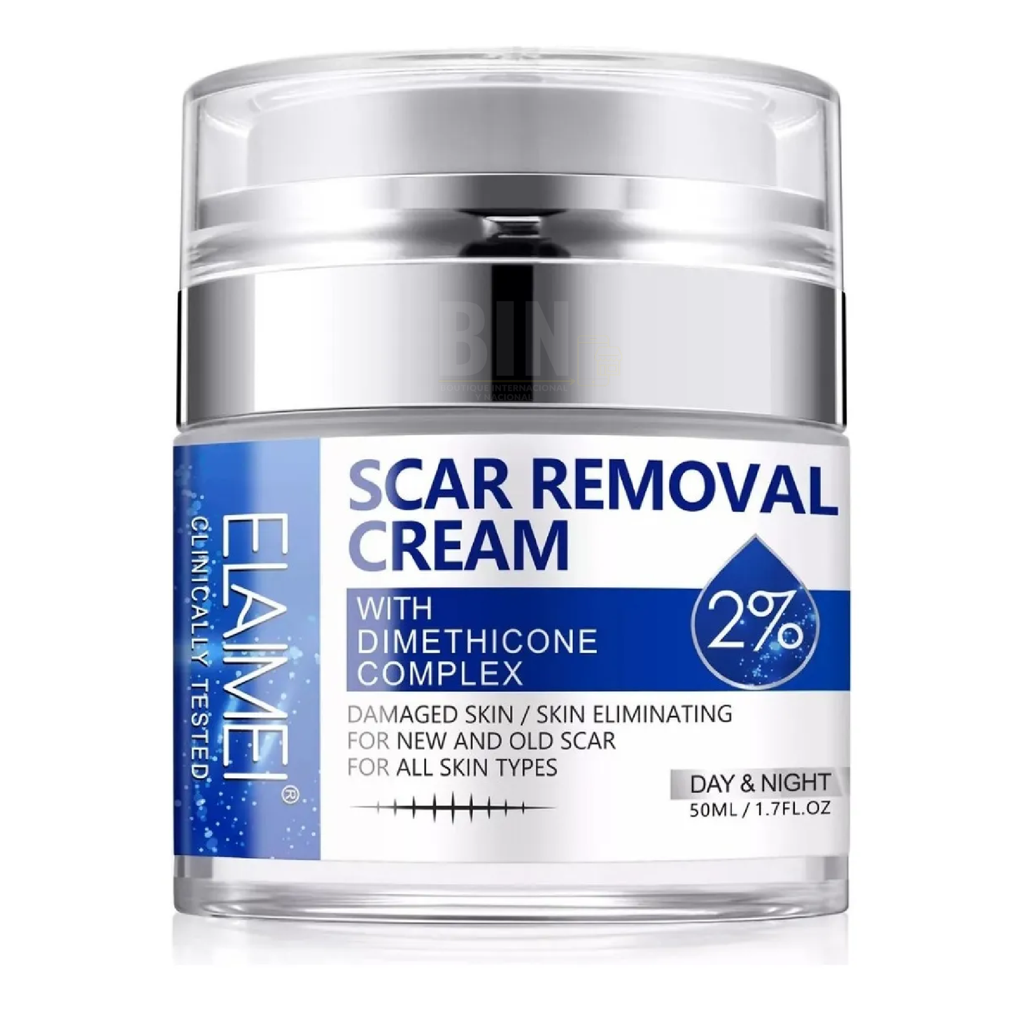 Elaimei Crema Antiacné para Marcas y Cicatrices Queloides – Cuidado Facial 50 ml