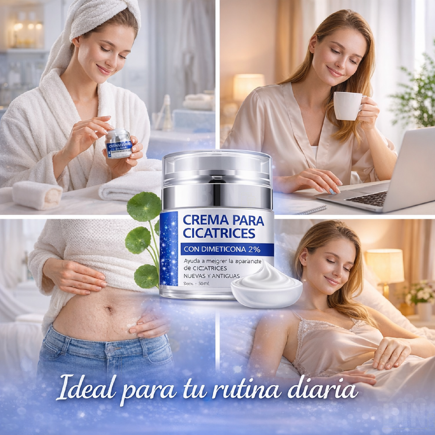 Elaimei Crema Antiacné para Marcas y Cicatrices Queloides – Cuidado Facial 50 ml