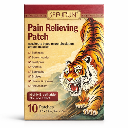 Sefudun 10 Parches Relajantes Corporales | Confort para Espalda y Articulaciones