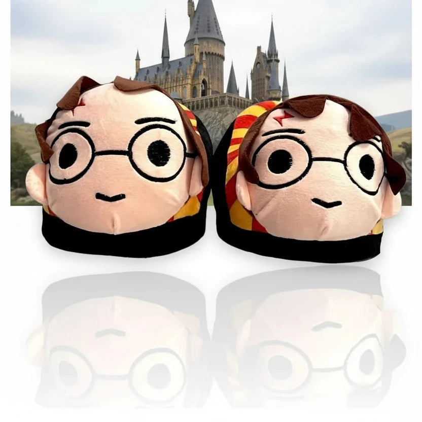 Pantuflas Harry Potter Peluche Hogar Suaves Talla 21-29