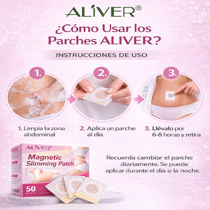 Parches Magnéticos Corporales Herbal (50 Piezas) | Cuidado y Bienestar Natural