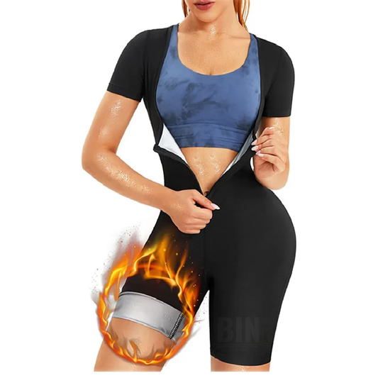 Faja Sauna Reductora Mujer Alta Compresión | Moldea Abdomen