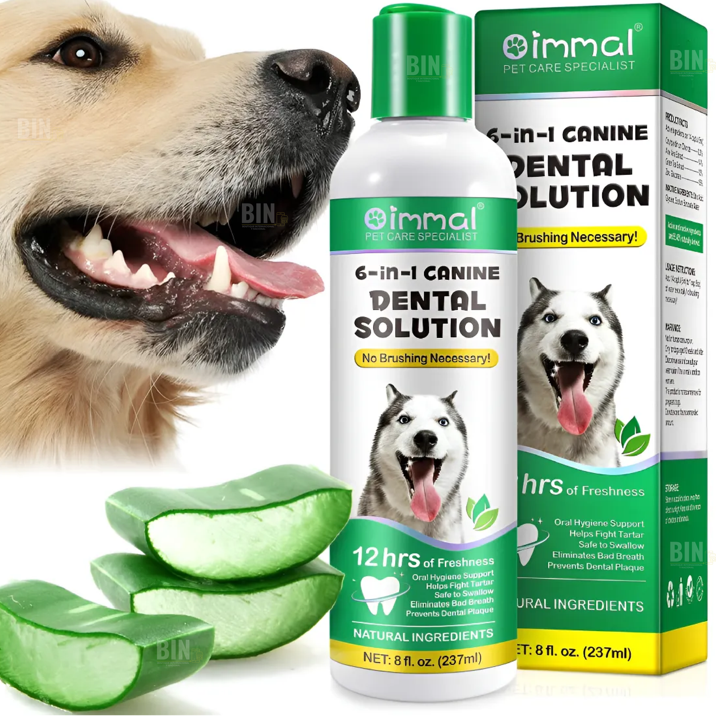 Enjuague Bucal Perros 6 En 1 Higiene Oral Control Sarro