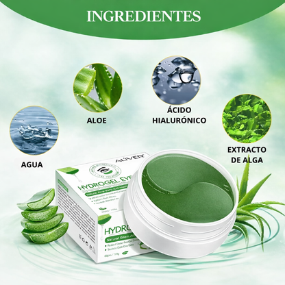 Aliver Parches para Ojos Anti Ojeras y Bolsas | Hidratantes y Reafirmantes