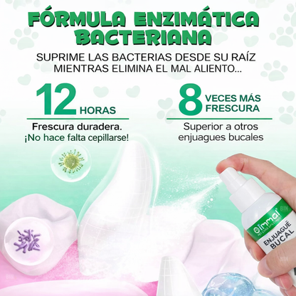 Solución Dental Perros  Aliento Fresco Control Sarro 150ml