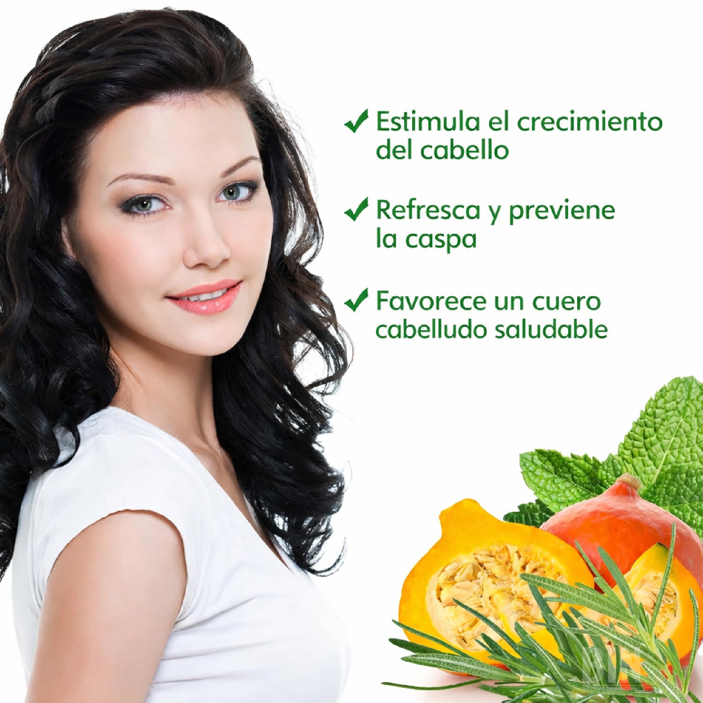 Aceite Capilar 3 en 1 con Romero, Menta, Semilla de Calabaza y Batana | Crecimiento e Hidratación