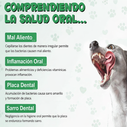 Solución Dental Perros  Aliento Fresco Control Sarro 150ml