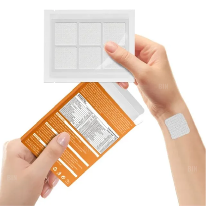 Parches con Vitaminas y Minerales para Energía y Bienestar | Absorción Transdérmica | 60 Parches
