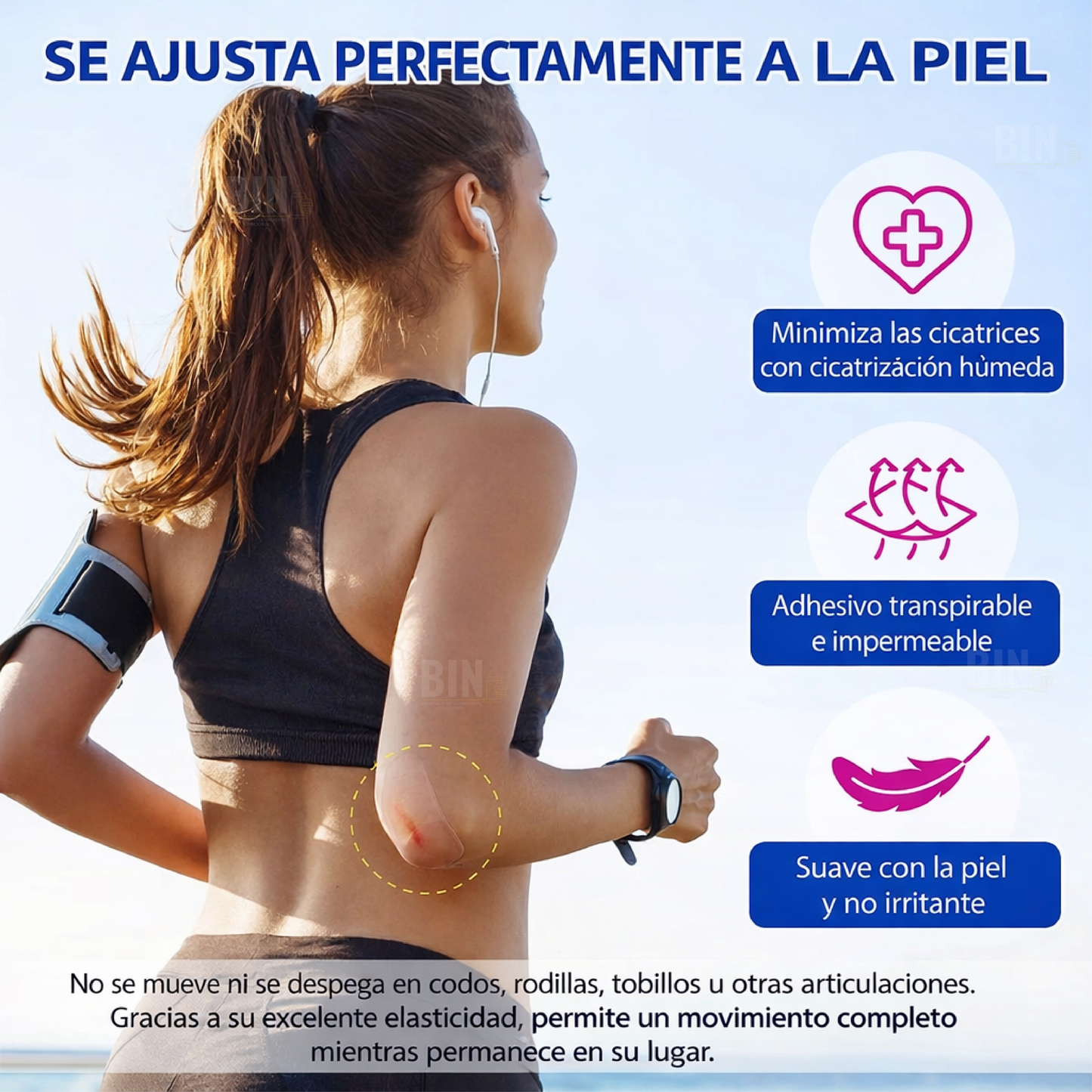 Parches Hidrocoloides para Cicatrices y Heridas | Hydrocolloid Dressing Elaimei 10 Parches